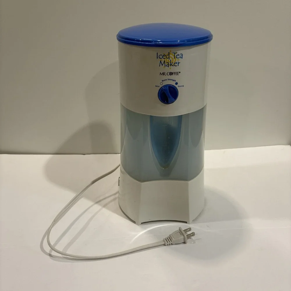 Mr Coffee Iced Tea 3 Quart TM70 Brewer Base Unit & Filter Basket No Pitcher
